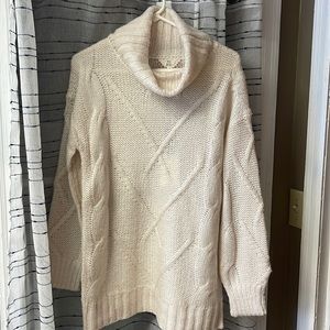 Longer length sweater